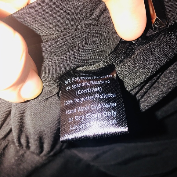 Sold- Windsor Black Enbellished Strap Dress - Picture 5 of 6